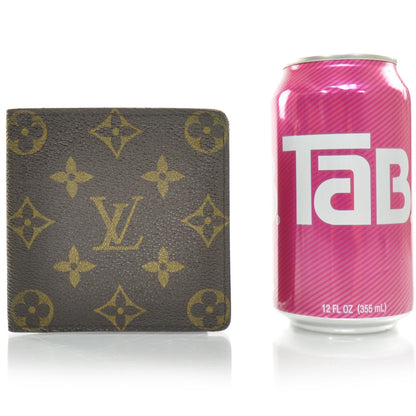 Louis Vuitton Monogram Mens Billfold Wallet 6 Credit Card Slots 2 of 8