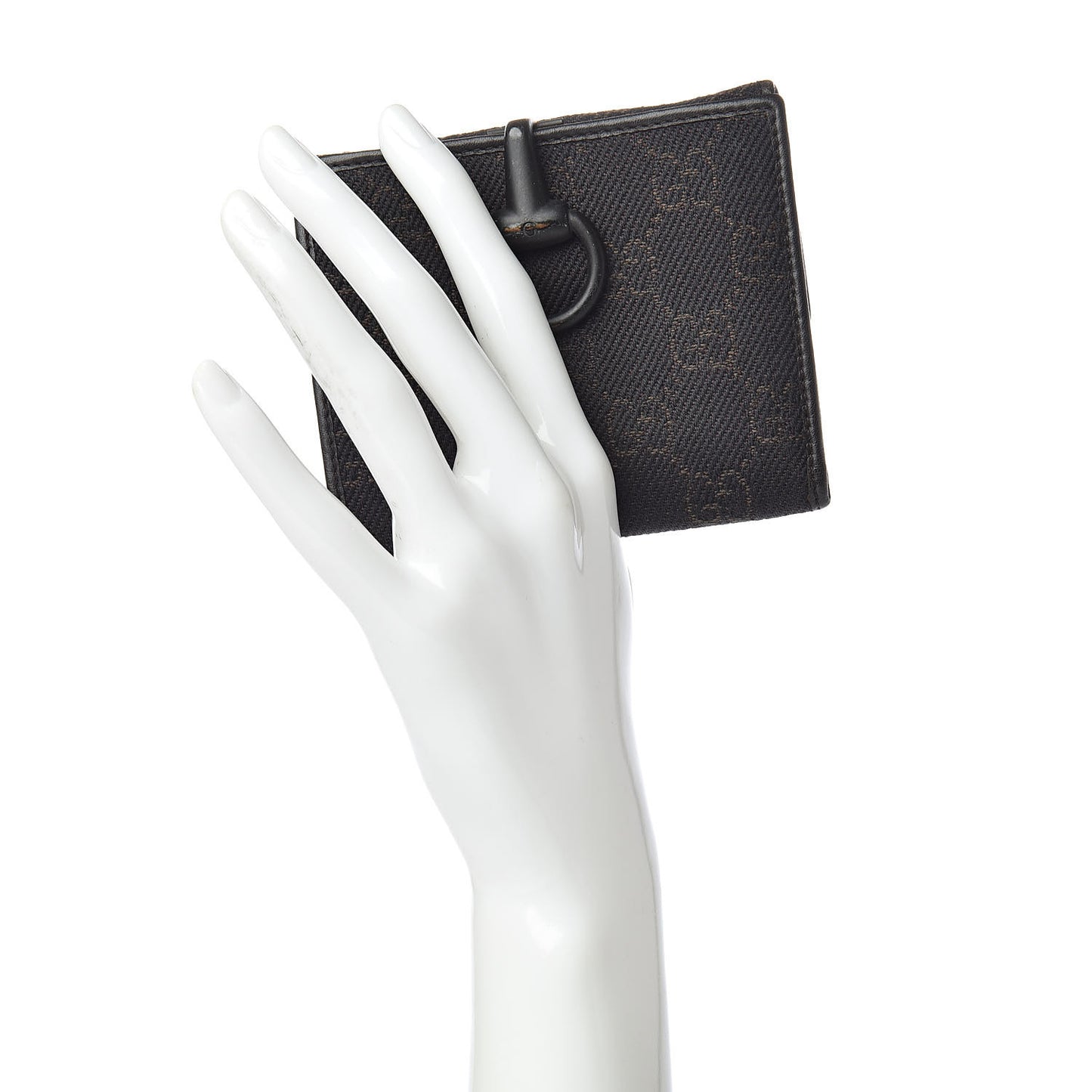 Monogram Glam French Flap Wallet Black