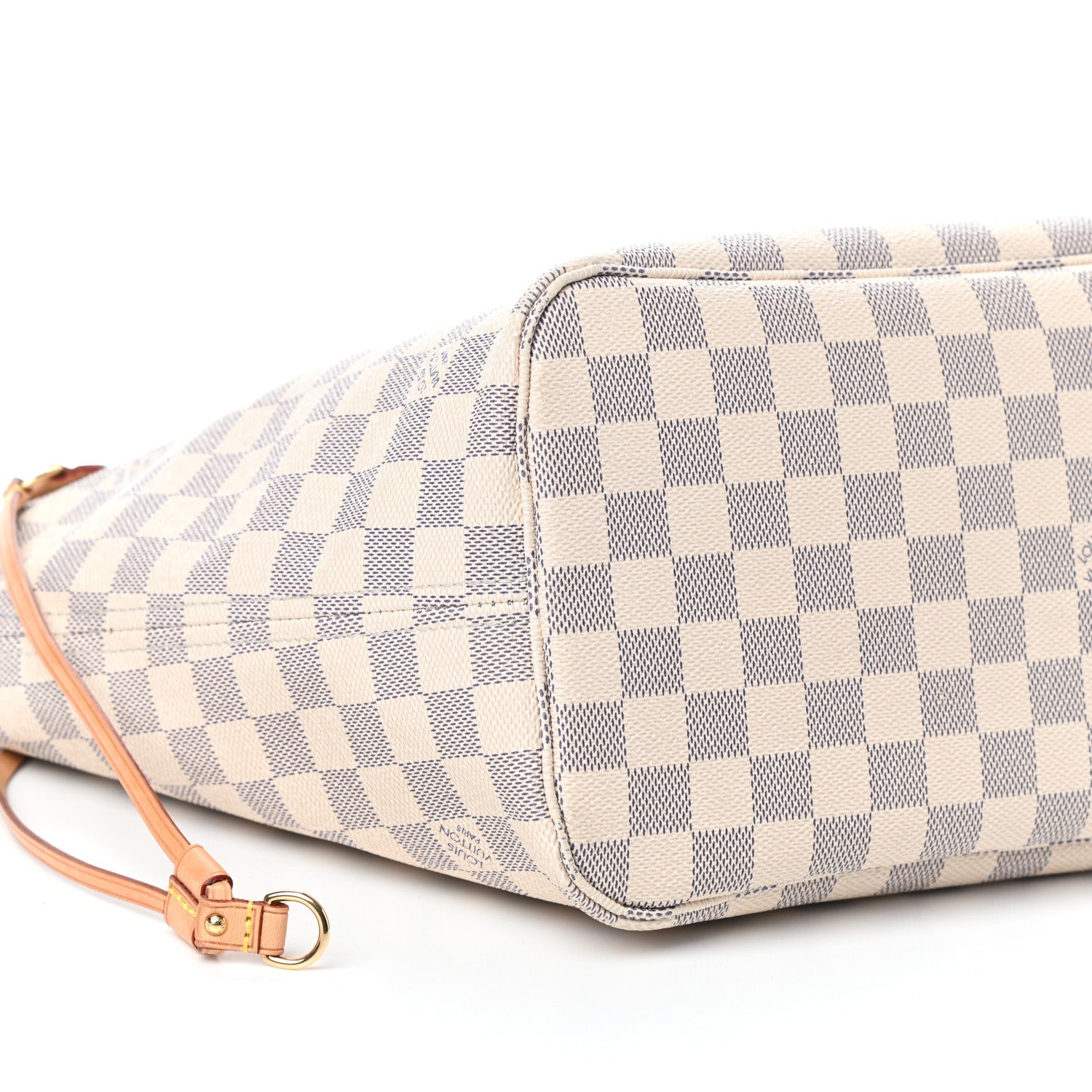 Louis Vuitton Damier Azur Neo Neverfull MM Rose Ballerine 9 of 10