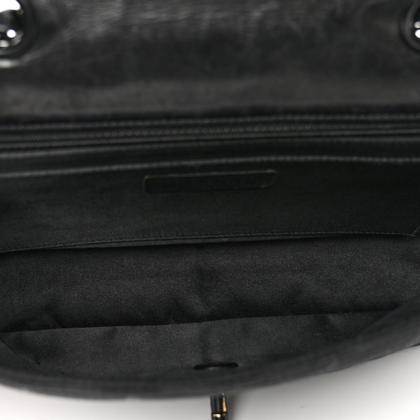 Nylon Medium Travel Flap Black