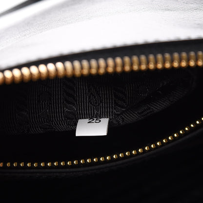 Prada Saffiano Vernice Medium Promenade Tote Black 8 of 8