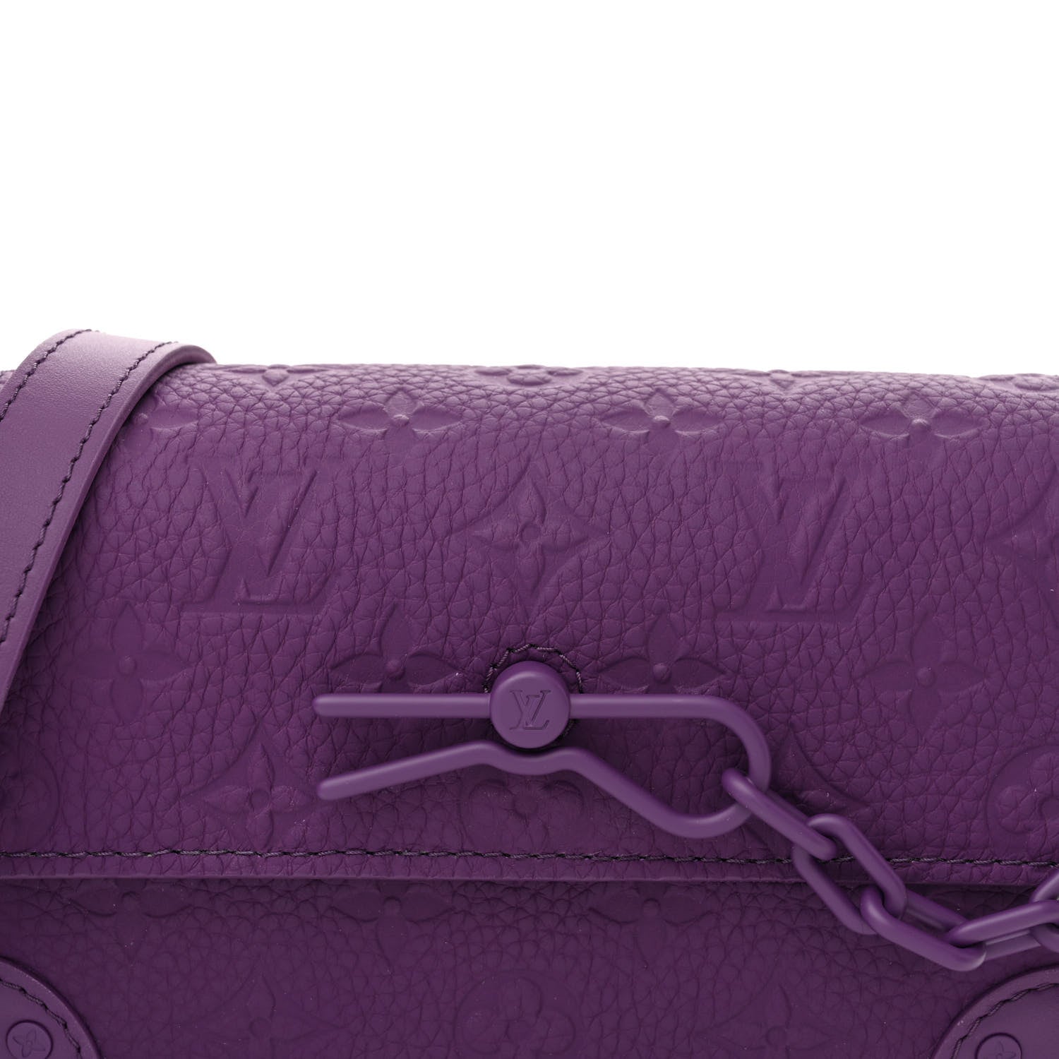 Louis Vuitton Taurillon Monogram Steamer Wearable Wallet Purple Night 7 of 11