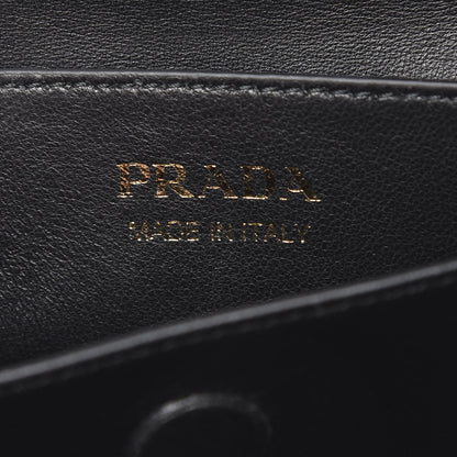 Prada Saffiano Cuir Medium Double Bag Cipria Black 6 of 14