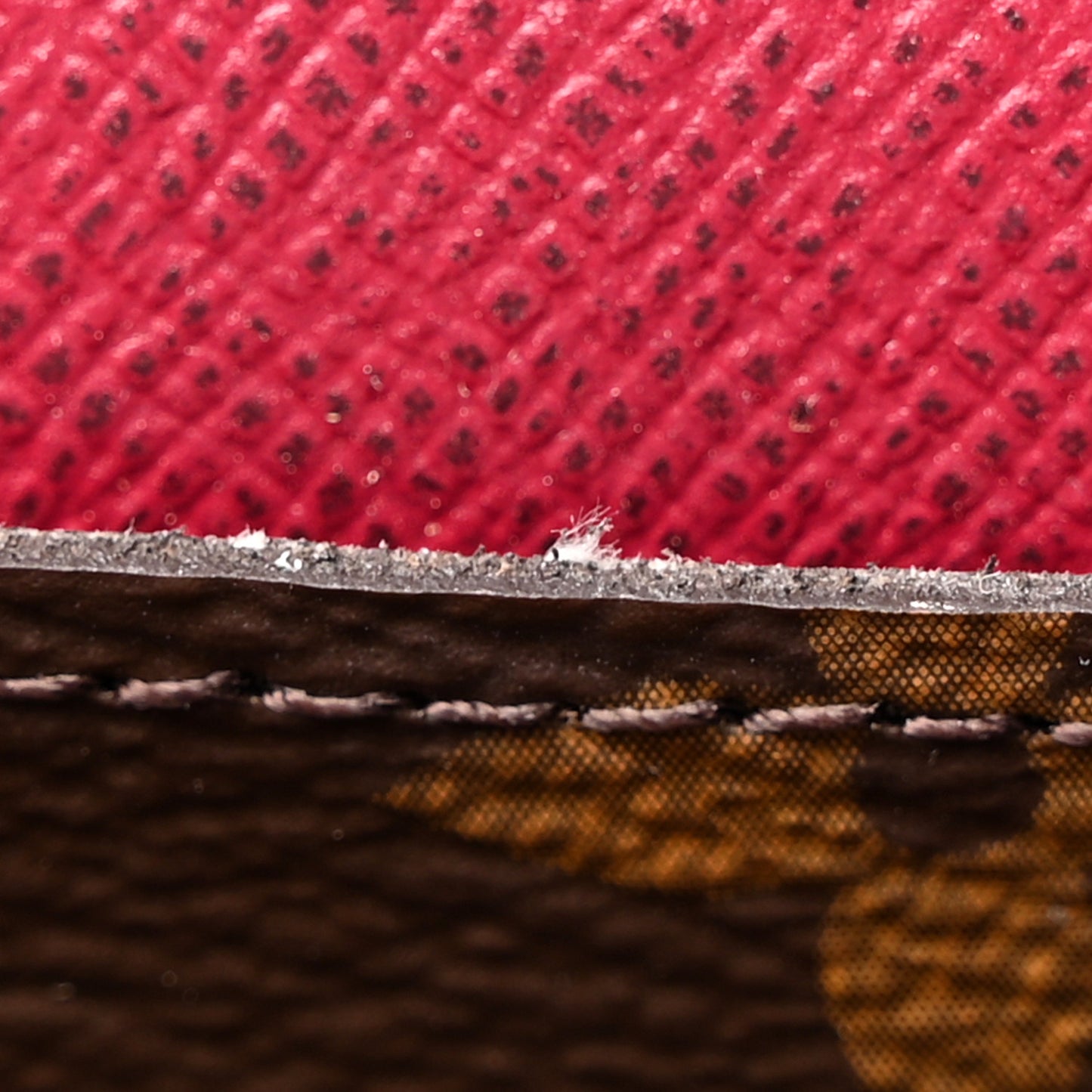 LOUIS VUITTON Monogram Emilie Wallet Fuchsia