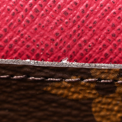 Louis Vuitton LOUIS VUITTON Monogram Emilie Wallet Fuchsia 6 of 15