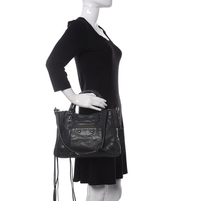 Balenciaga Agneau Classic Hardware Town Black 2 of 11
