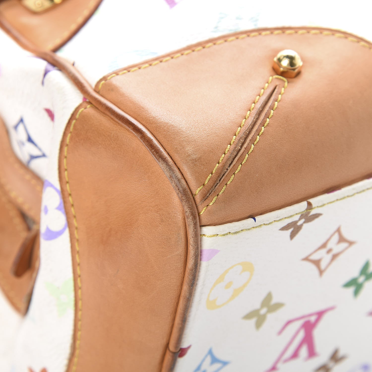 Louis Vuitton Monogram Multicolor Claudia White 10 of 20