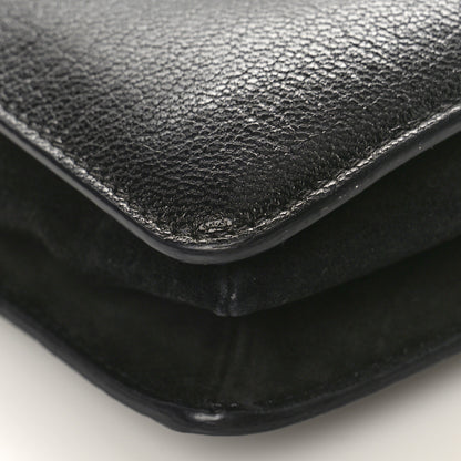 Givenchy Goatskin Suede Cross 3 Crossbody Bag Black 7 of 8