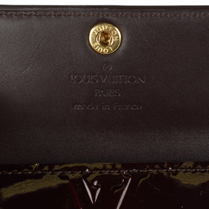 Louis Vuitton Vernis Ludlow Wallet Amarante 6 of 7