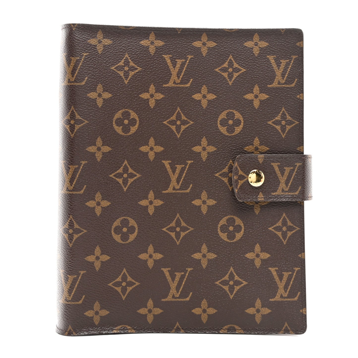 Monogram Large Ring Agenda Cover