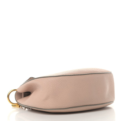 Chloe Grained Lambskin Drew Shoulder Bag Cement Pink 3 of 5