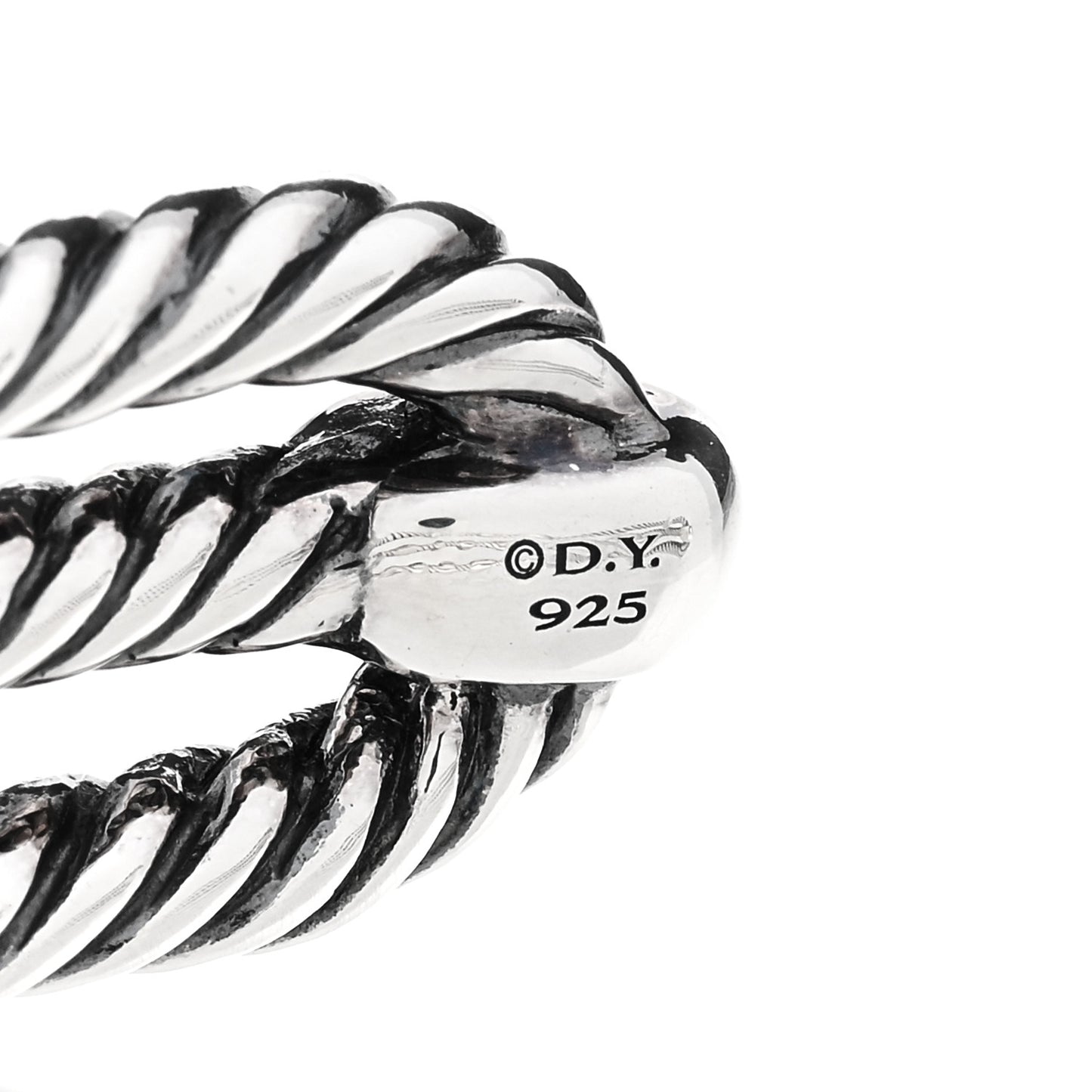 Sterling Silver Diamond Three Row Confetti Cuff Bracelet