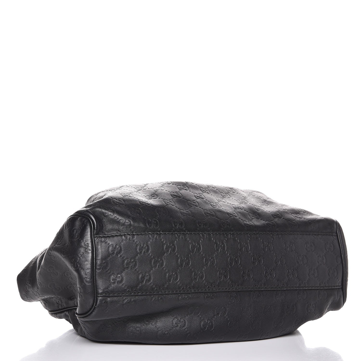 Gucci Guccissima Medium Sukey Tote Black 4 of 7