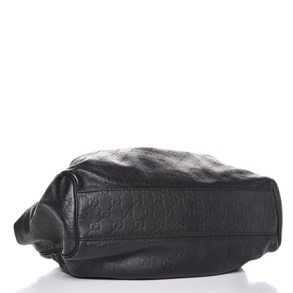 Gucci Guccissima Medium Sukey Tote Black 4 of 7