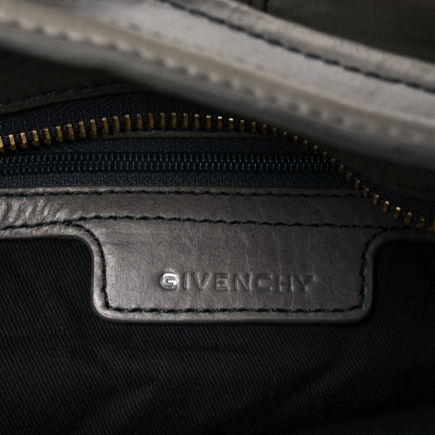 Givenchy Calfskin Braided Hobo Grey 7 of 10