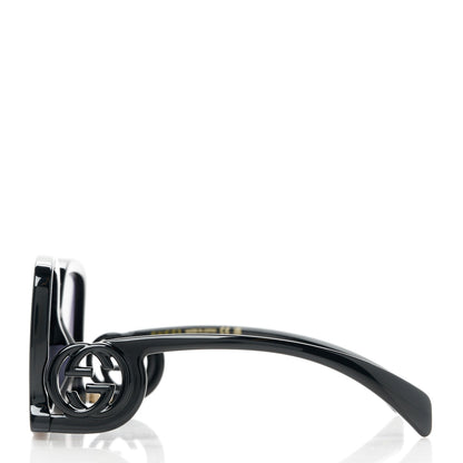 Gucci Acetate Rectangle Frame Sunglasses GG1326S Black 3 of 8
