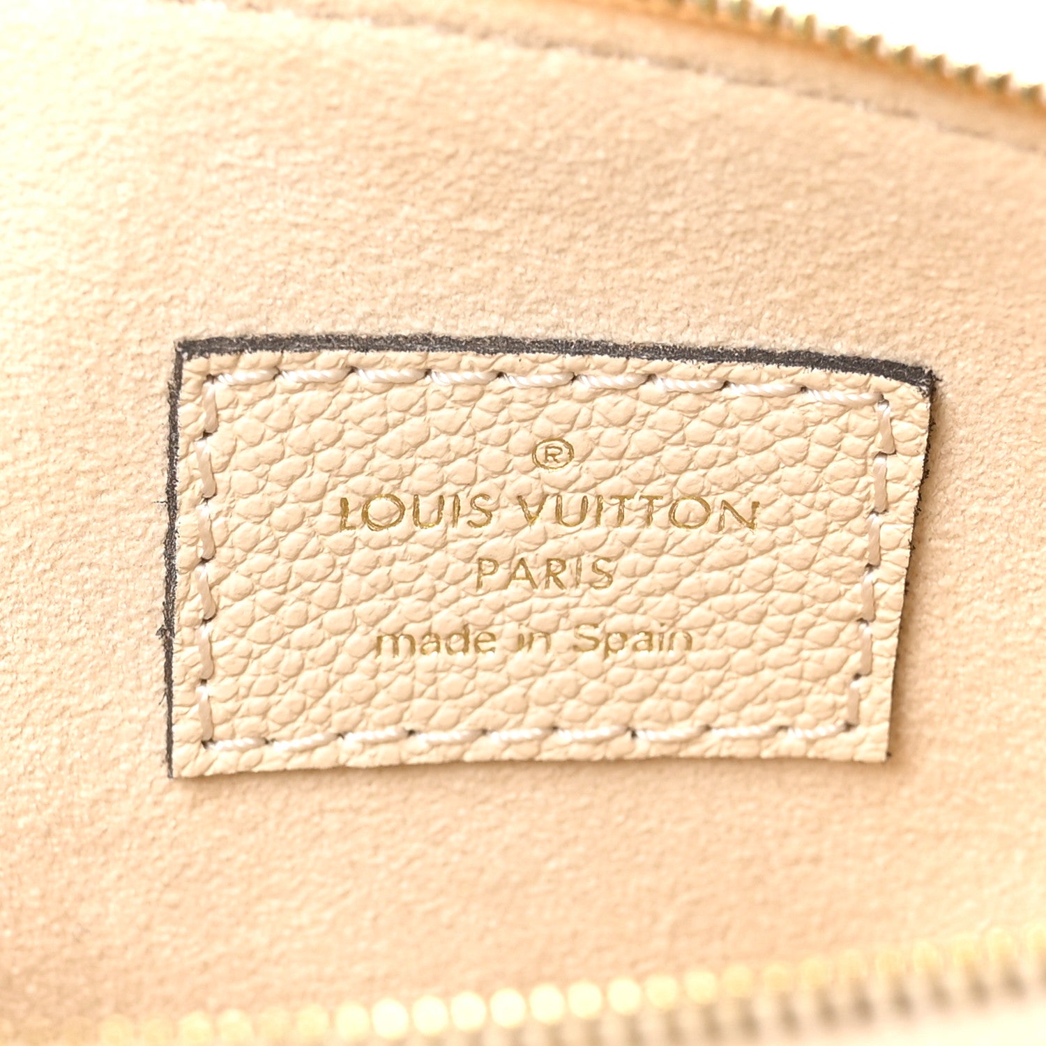 Louis Vuitton Empreinte Monogram Giant Multi Pochette Accessories Cream 7 of 11