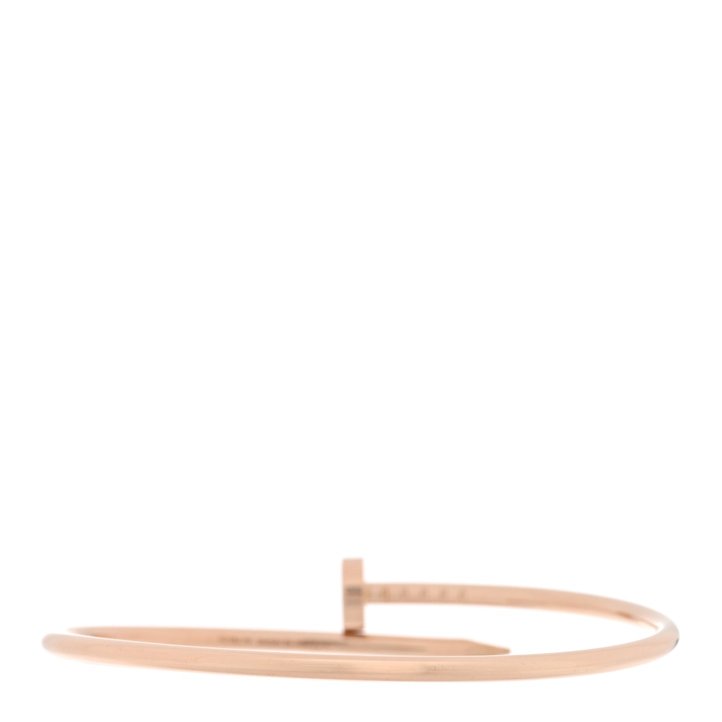 18K Pink Gold Small Juste Un Clou Bracelet 15