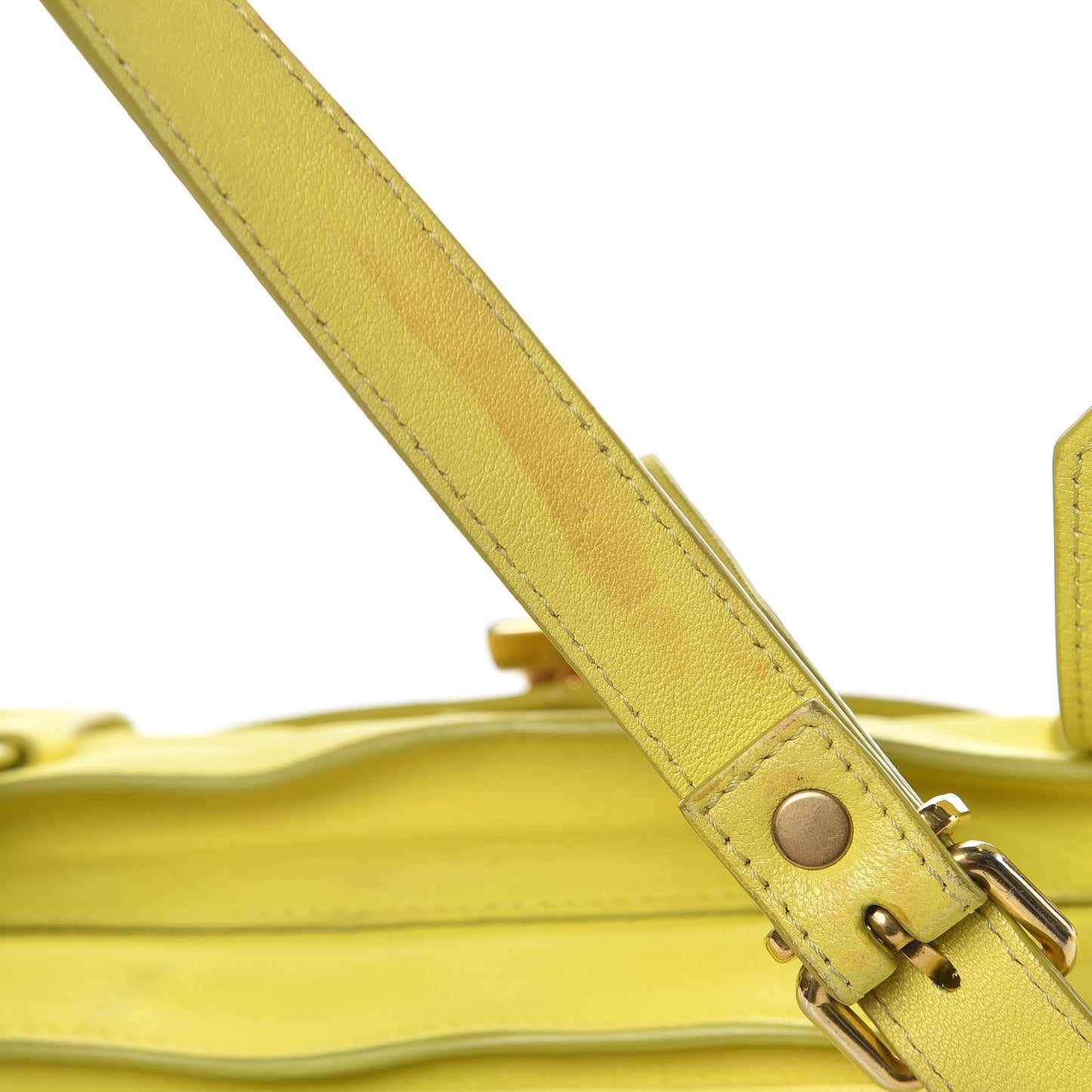 Lambskin Medium PS1 Satchel Citron