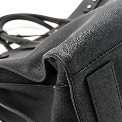 Saint Laurent Grained Calfskin Large Souple Sac De Jour Black 11 of 13