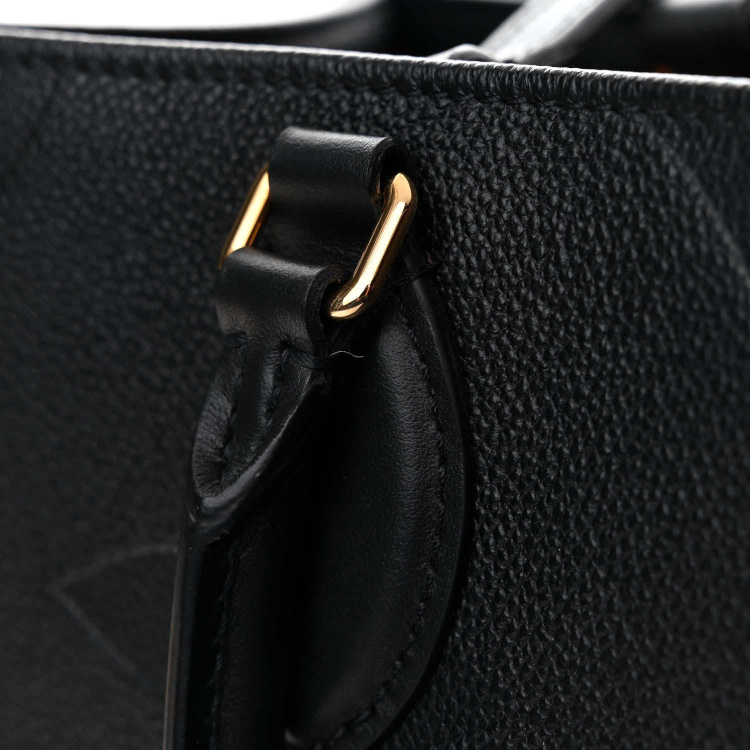 Louis Vuitton Empreinte Monogram Giant Onthego MM Black 11 of 12