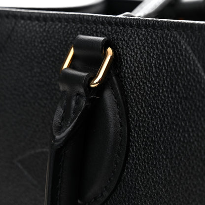 Louis Vuitton Empreinte Monogram Giant Onthego MM Black 11 of 12