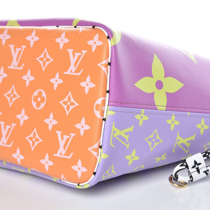 Louis Vuitton Monogram Giant Neverfull MM Pink Lilac 9 of 11