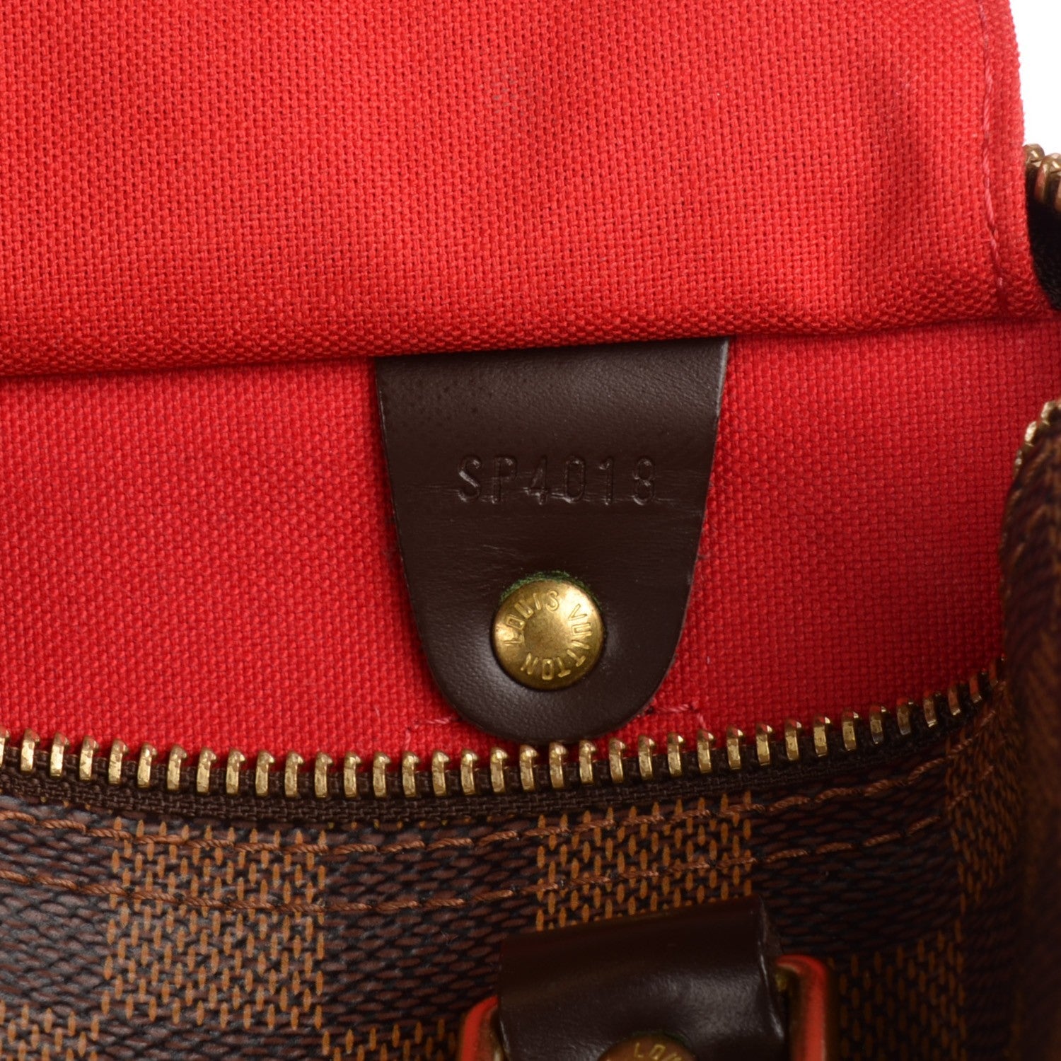 Louis Vuitton Damier Ebene Speedy 25 7 of 7