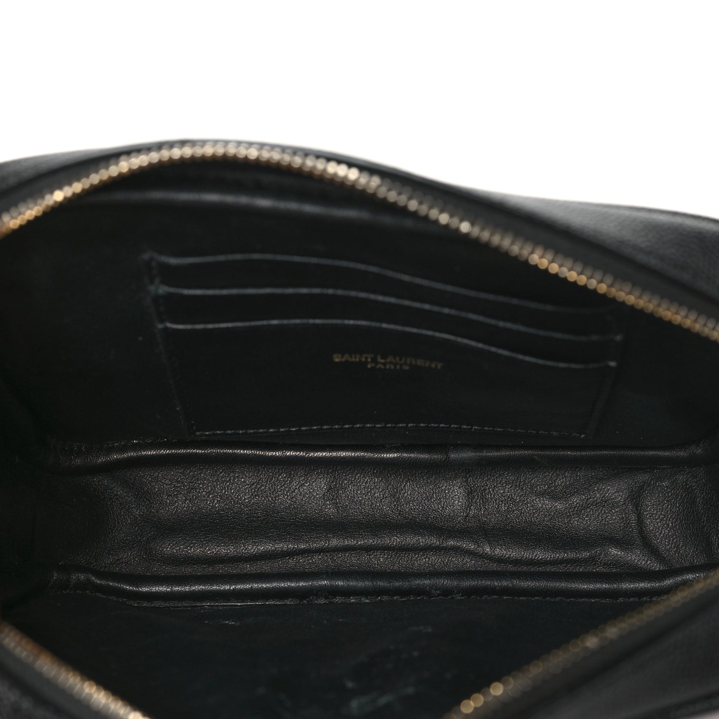 Grain De Poudre Matelasse Monogram Mini Lou Camera Bag Black