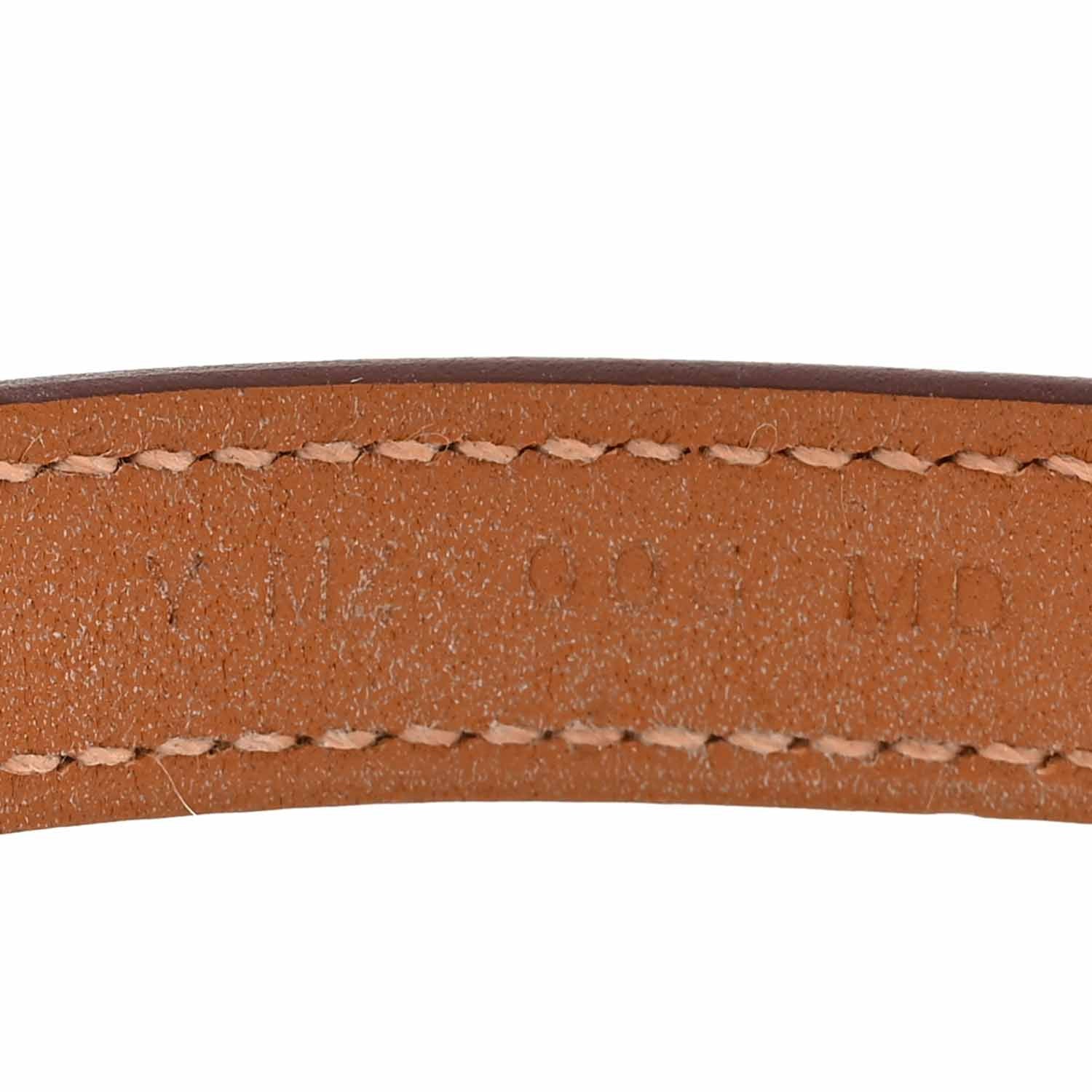 Hermes Swift O'Kelly Double Tour Bracelet T2 Gold 5 of 6