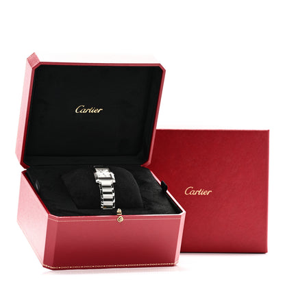 Cartier Stainless Steel 21mm Tank Francaise Quartz Watch Silver 5 of 5