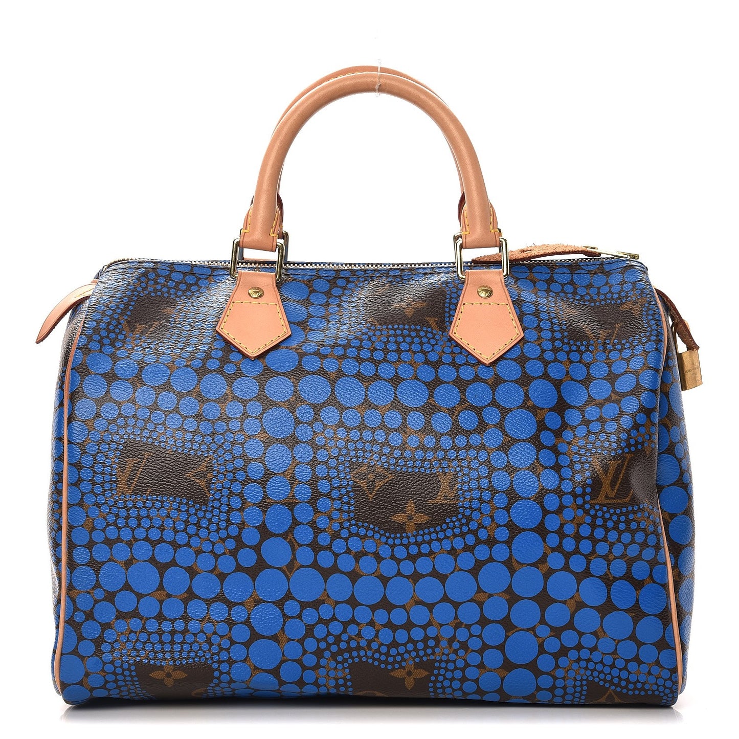 Monogram Kusama Town Speedy 30 Blue