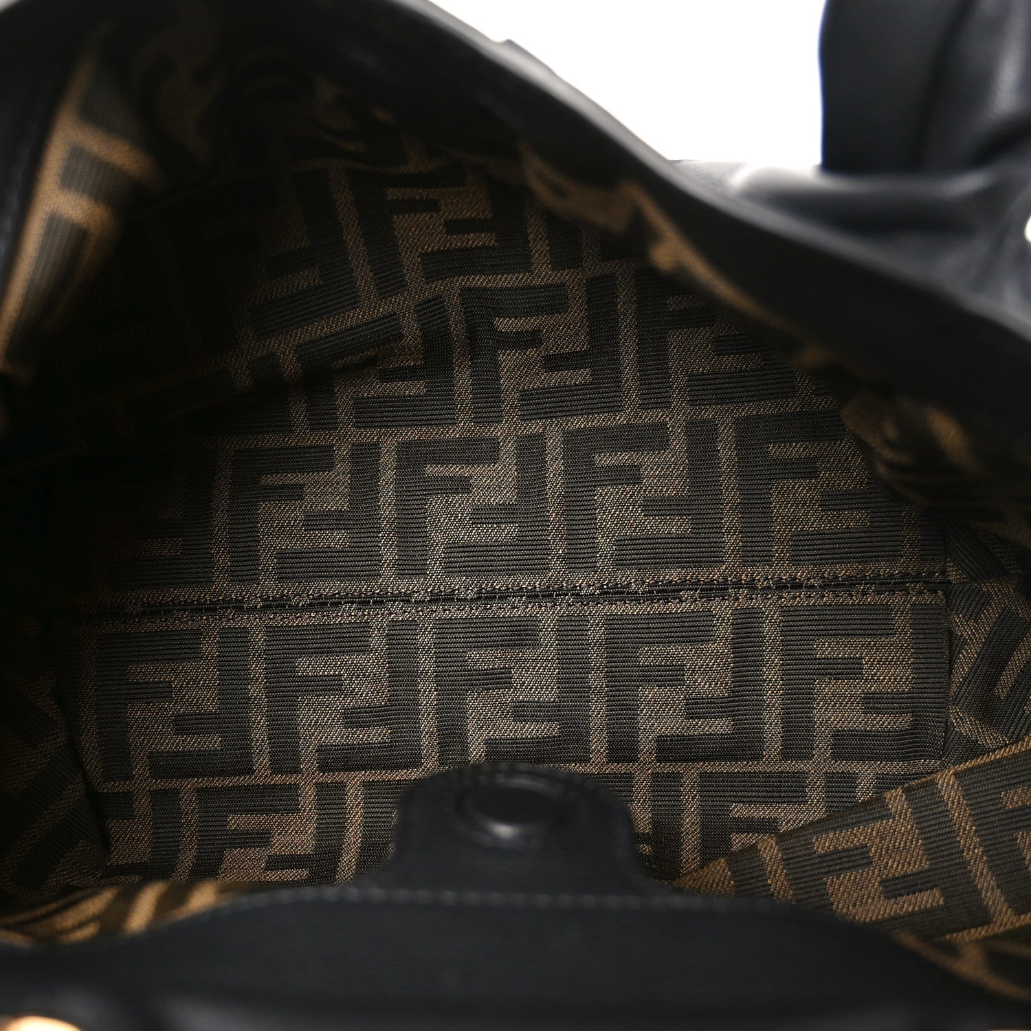 Fendi Calfskin Small Spy Black 5 of 11