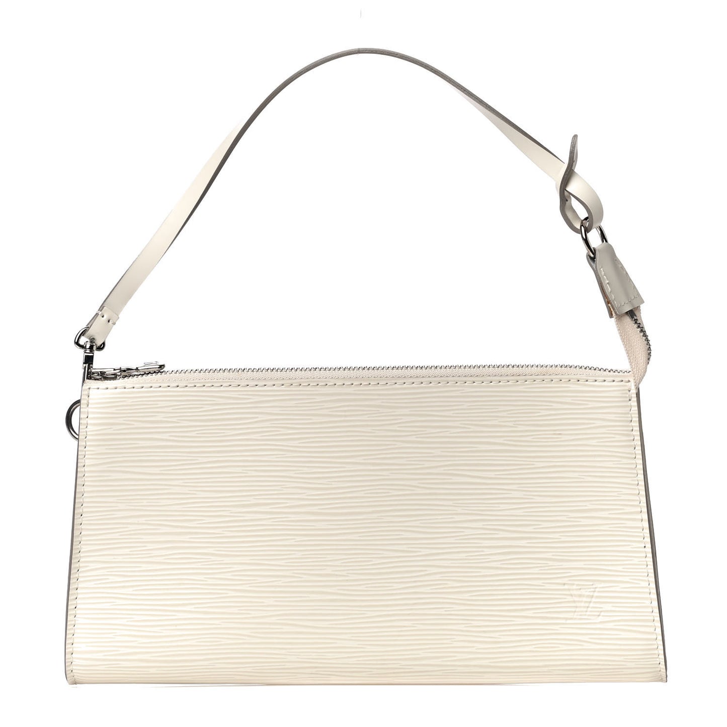 Epi Pochette Accessories 24 Ivory