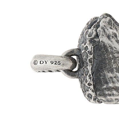 David Yurman Sterling Silver Black Diamond Petrvs Claw Amulet Pendant 4 of 4