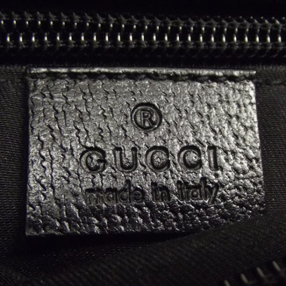 Monogram Cross Body Bag Black