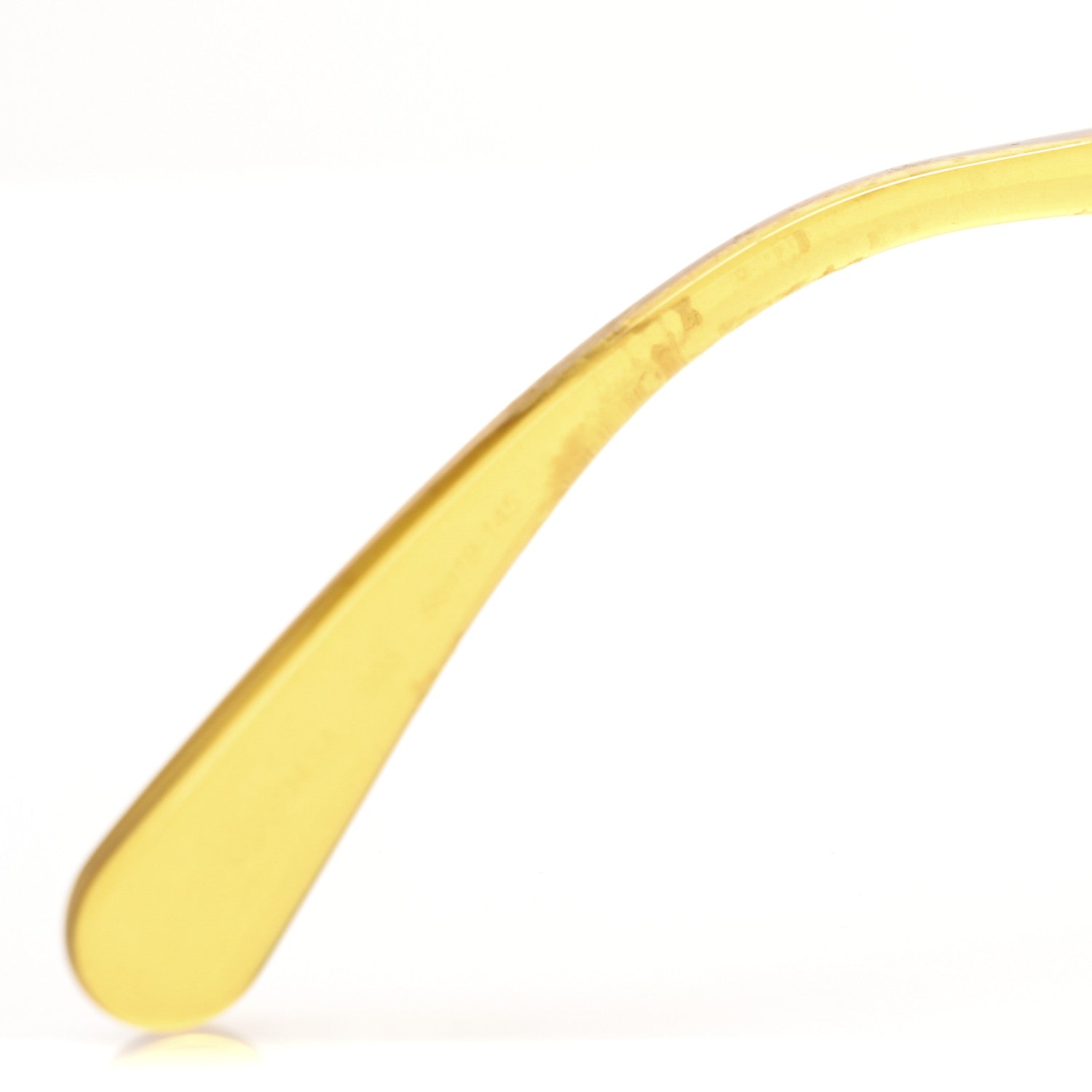 Gucci Oversized Square Sunglasses GG0714SA Yellow 9 of 9