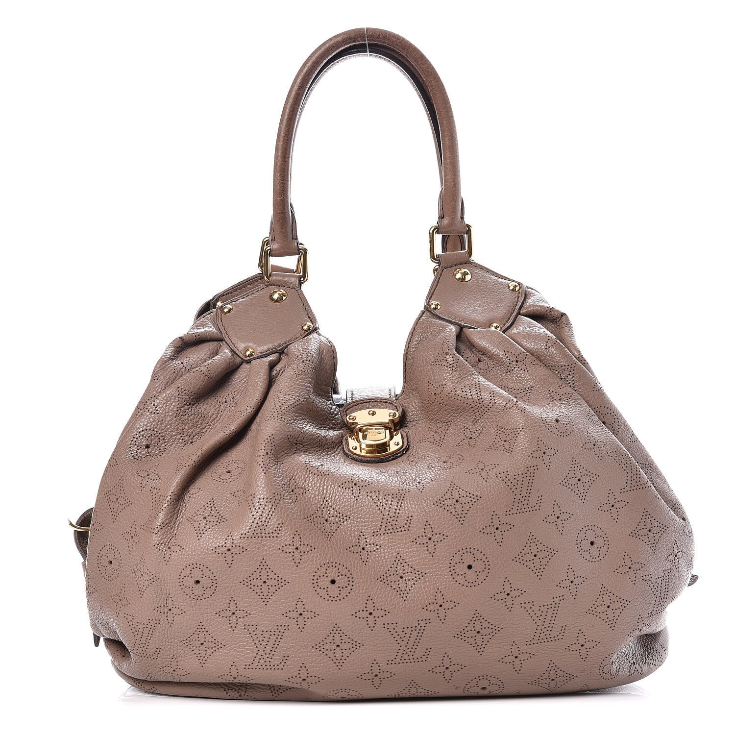 Louis Vuitton Mahina L Taupe 1 of 13