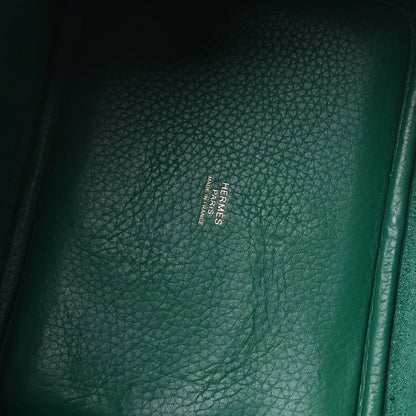 Hermes Taurillon Clemence Picotin Lock 18 PM Vert Jade Vert Jade 5 of 10
