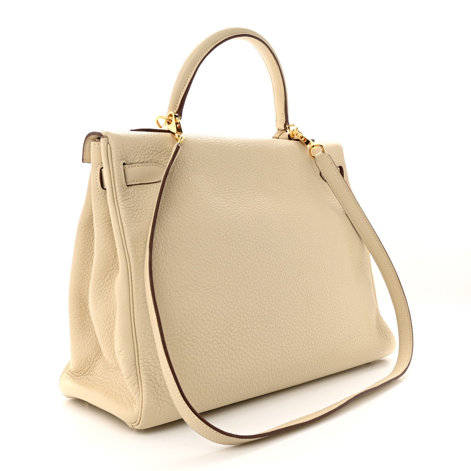Hermes Taurillon Clemence Kelly Retourne 35 Parchemin 3 of 20