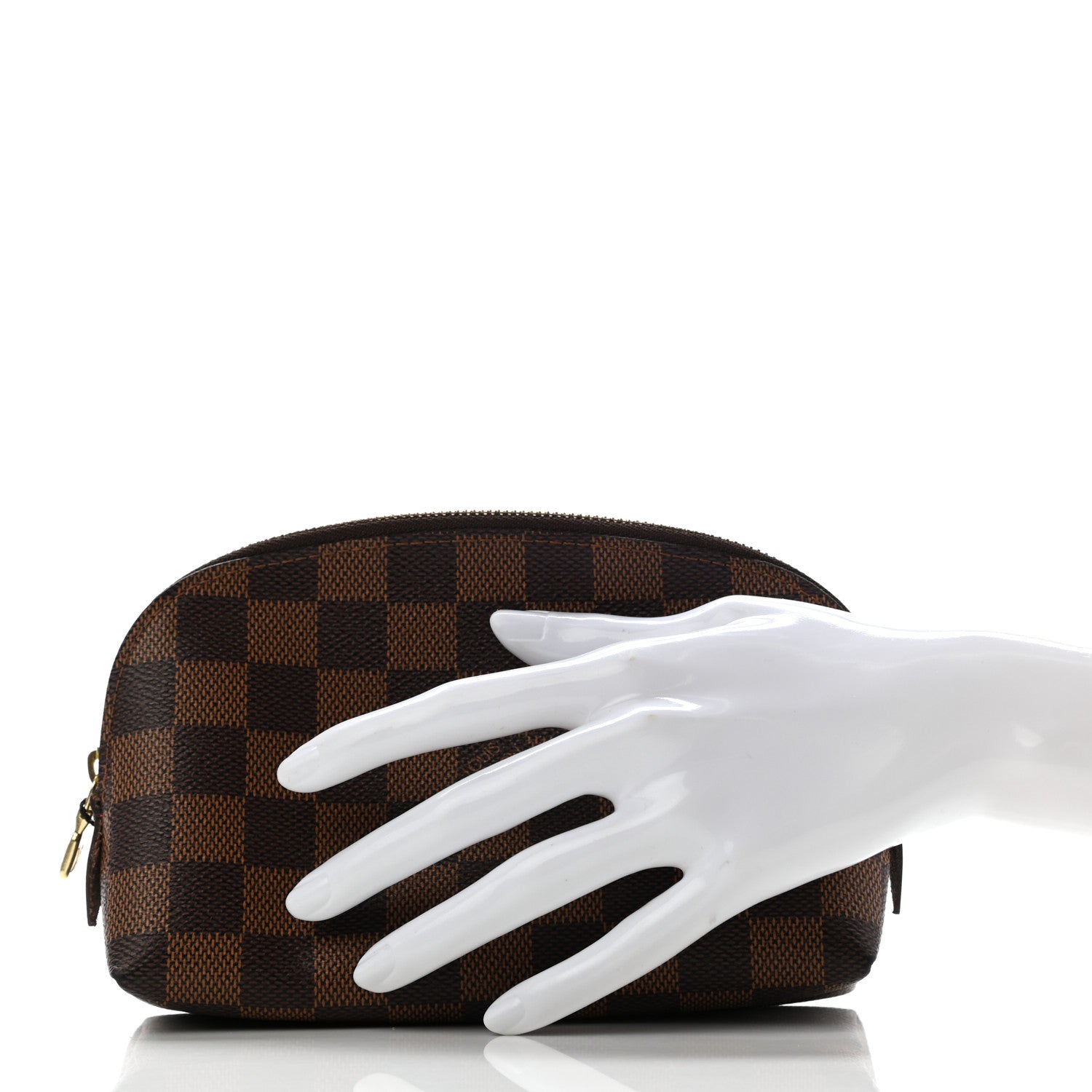 Louis Vuitton Damier Ebene Cosmetic Pouch 2 of 8