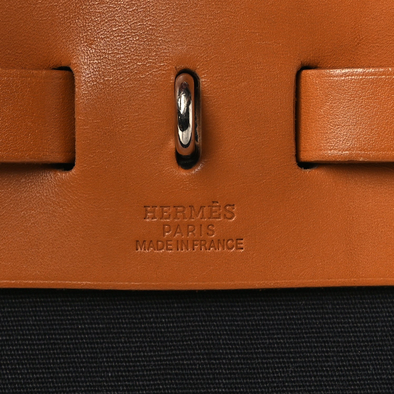 Hermes Toile Vache Hunter Herbag Zip PM 31 Black Natural 9 of 16
