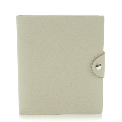Hermes Togo Ulysse PM Notebook Cover Gris Perle 1 of 8