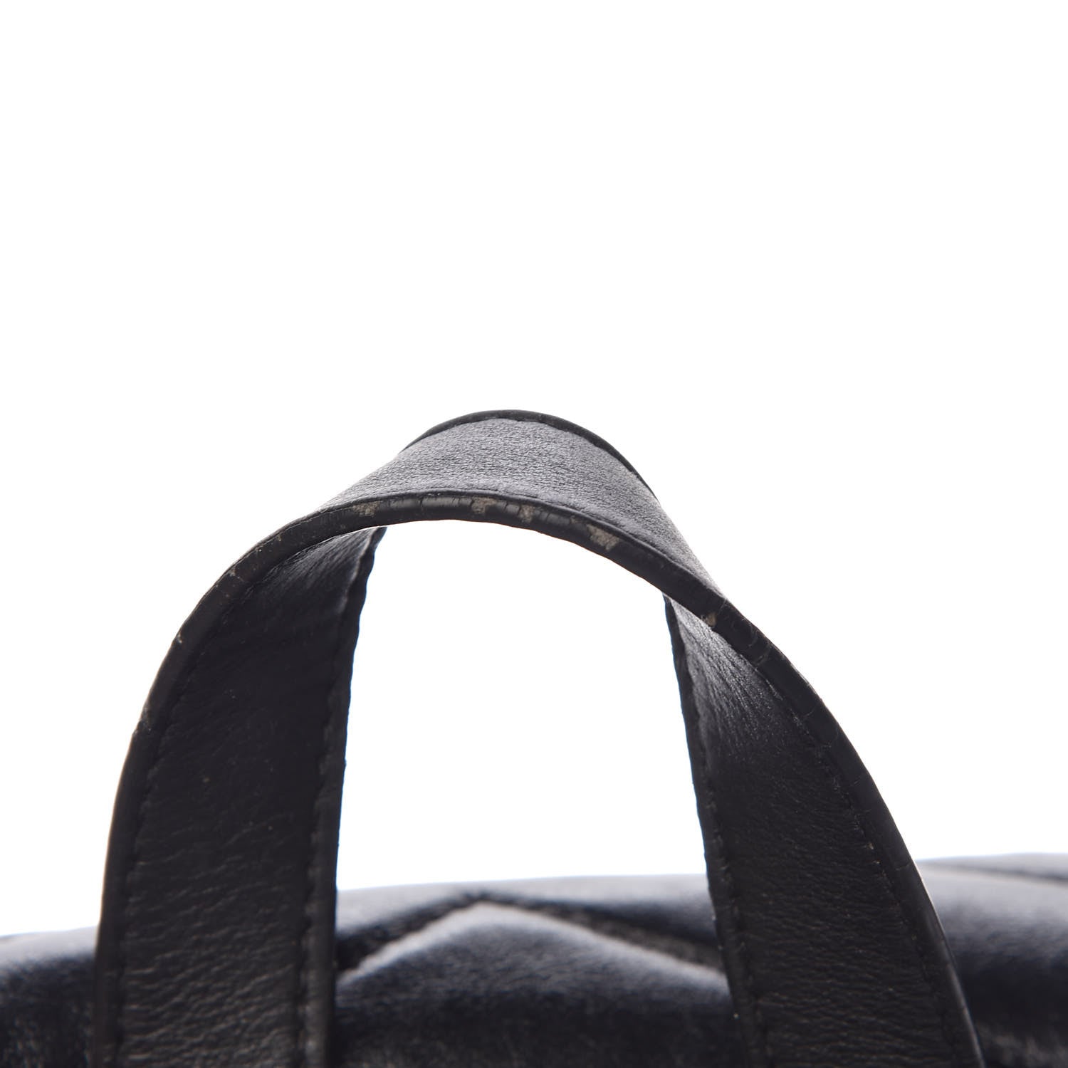 Saint Laurent Calfskin Y Quilted Monogram Small Loulou Backpack Black 12 of 13