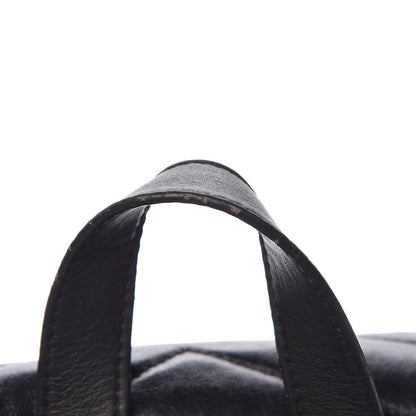 Saint Laurent Calfskin Y Quilted Monogram Small Loulou Backpack Black 12 of 13