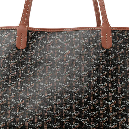 Goyard Goyardine Artois MM Black Gold 8 of 12