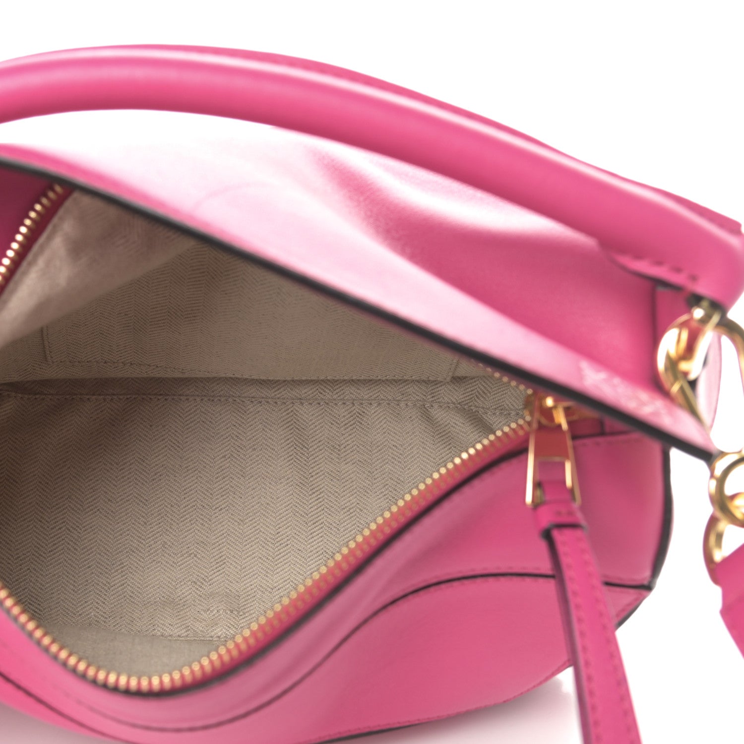 Loewe Calfskin Small Puzzle Bag Fuchsia 5 of 10