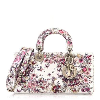 Christian Dior Calfskin Embroidered Butterfly Printed Lady D-Joy Multicolor 1 of 13