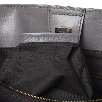 Fendi Vitello Acqua Large Twins Tote Grigio Scuro 7 of 9