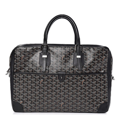 Goyard Goyardine Ambassade MM Briefcase Black 1 of 14
